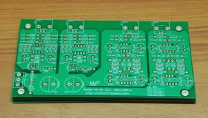 毛毛虫MBL唱放PCB板 唱头放大器 黑胶LP 送配套进口电阻 薄膜电容