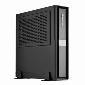 银欣 ML08B ML08B-H ML08H 黑色 ITX机箱超薄立卧需搭配SFX电源