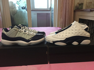 耐克乔丹Jordan 13 Low Hornets AJ13 黄蜂篮球鞋男鞋 310810-107