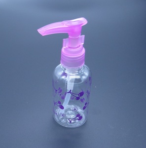 70ml 小压瓶 压嘴塑料瓶 随身携带的孔瓶 用来装化妆品的空瓶