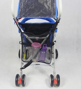 通用 婴儿推车置物袋背带 奶瓶网袋 网兜 宝宝bb伞车背绳童车配件