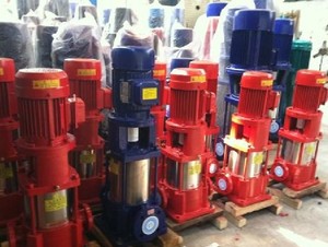 25GDL2-12x5 1.5KW立式多级管道泵/小区高楼增压消防泵/给排水泵