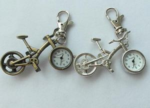 男士儿童男孩学生自行车钥匙扣表 挂表 怀表 时装表 手表批G036