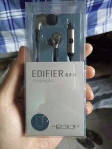 Edifier/漫步者 H230P手机耳机入耳式电脑用音乐耳塞带麦重低音