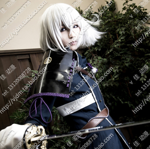 COS刀剑乱舞 刀郎 骨喰藤四郎 银灰色 造型定型短发 cosplay假发