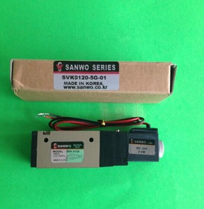 SANWO韩国三和5通电磁阀SVK0120-4G-01/SVK0220-4G-01