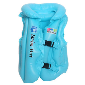 ABC加厚男女孩儿童充气救生衣浮力背心宝宝游泳衣浮力泳圈安全