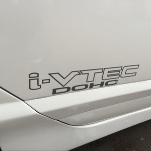 适用于i-VTEC DOHC 思域 新飞度 杰德汽车叶子板贴纸侧门车贴