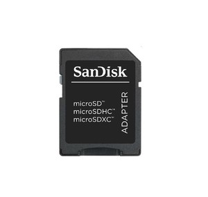 原装闪迪SANDISK TF转SD适配器转接卡 TF卡套 MicroSD卡套 SD马甲