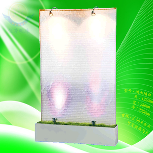 水幕墙屏风水疗气泡帘亚克力水柱灯LED流水田园玄关专业设计开发