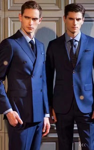 RHC高端定制欧美时尚男士男款羊毛西装套装西服可定制大码