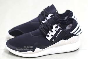 Y3 2015 Retro Boost 黑白 B35693 运动鞋
