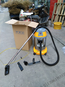 上海神龙SL-30工业吸尘器吸水机干湿30L桶式强力大功率洗车超静音