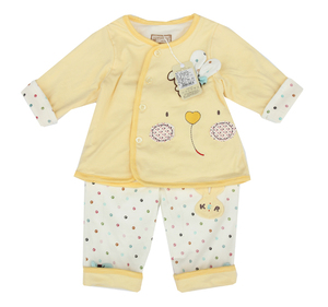 卡乐吉瑞比小宝宝春装衣服3456789个月1岁半婴儿装2件套童装外出