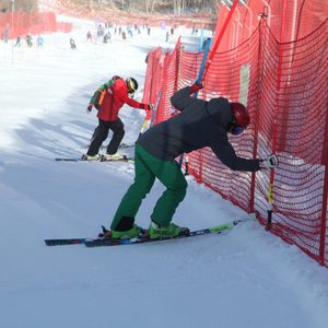 2024滑雪旗门杆网杆安装辅助工具大扭力滑雪场雪道深孔打孔雪地电