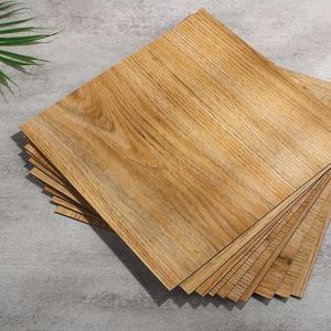 PVC仿木地板贴加自粘地纸贴水泥地直接铺地板贴垫板厚耐磨防水.
