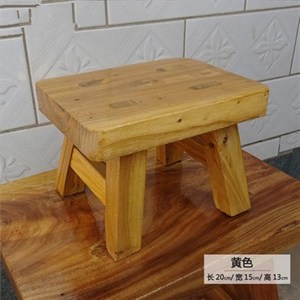 原木实色凳小板登1凳家用木橙创意木头北欧矮板子板PID41Z_凳6櫈