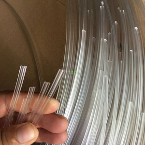 PC焊条 圆形单股塑料焊接材料 聚碳G酸酯塑胶棒材透明本色双股扁