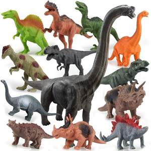 动物模型仿真男龙三角龙会儿童巩孩恐孩玩具恐龙大号小龙