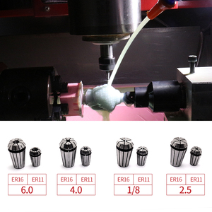 玉邦雕刻机主轴夹头ER11夹头螺帽ER16夹头螺母多型号玉雕配件工具