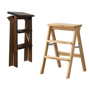 梯木折叠b梯凳子家用多功能楼房高凳子椅子省空间折叠凳厨实小凳