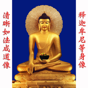 菩提迦耶正觉塔释迦牟尼25岁等身像释迦摩尼佛35岁画像