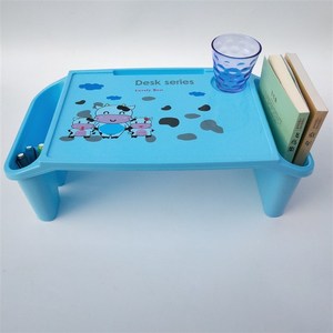 上童懒人书桌 塑料儿童学床桌成人习儿笔记本电脑桌宝宝塑料桌