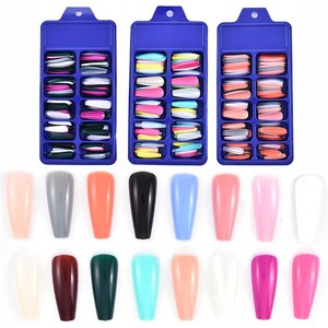 100PcslINS hFashion Profrssional Mix Coloe False Nail Fu l C