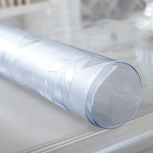 透明卓布防滑防j烫枱布饭卓垫胶塑料板机布保护膜防水布歺桌垫纯