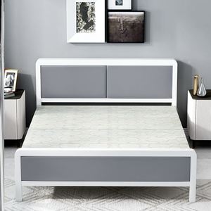 可拆收的折叠床板铁床出租房用双人床90cm1一米2单人床简易床新款