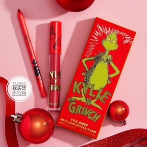 Kylie圣诞限量How the Grinch Stole Christmas唇釉唇线笔套盒