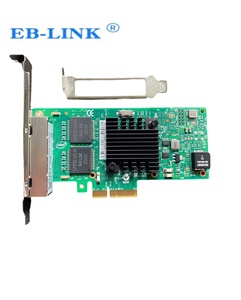 EB-LINK 英特尔I350AM4芯片PCI-E X4千兆四口服务器网卡I350-T4