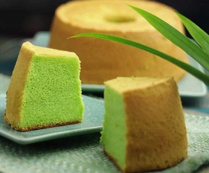 代购新加坡斑斓戚风蛋糕林俊杰推荐同款绿蛋糕