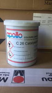 英国APOLLO/阿波罗丝印油墨/玻璃金属尼龙油墨 C26黑色 含13%税