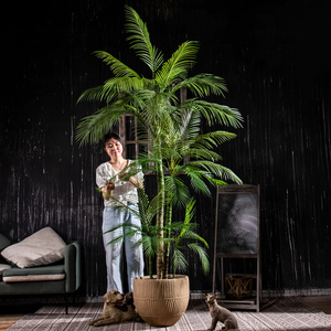 大型仿真植物棕榈树室内客厅散尾葵仿生绿植假树盆栽造景装饰摆件