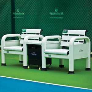 恰好时TP-078网球场铝合金休息椅单人组合篮球场休闲椅桌子凳-076