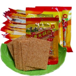 小包装小袋原味肖士快餐火锅香米锅巴安徽特产大米非油炸办公零食