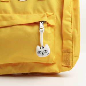 简爱猫日系挂件钥匙扣拉链公仔包包毛绒可爱挂饰书包挂件