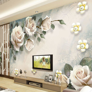墙纸自粘客厅卧室家用壁纸墙面美化装饰画自粘墙贴画简约年画壁画