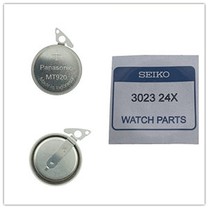电池配件全新seiko精工人工动能手表专用充电电池 MT920 3023-24x