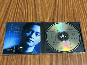 张国荣 LESLIE 童年时 滴汗 1989年韩国T113-03透明圈版CD无IFPI