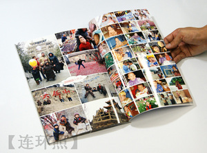 连环照 照片书毕业画册制作相册A4杂志册纪念个性定制六色印刷