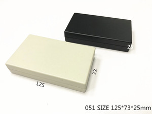 直销塑料外壳ABS塑胶接线盒仪表壳体电子元件机壳051  125x73x25