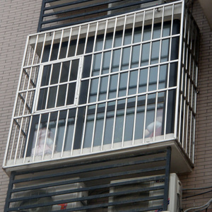 杭州304201不锈钢防盗窗阳台保笼花架雨棚护栏楼梯扶手上门安装