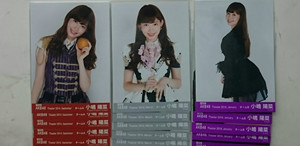 稀有 AKB48 小嶋阳菜 复刻版月别生写真5枚SET带共通 3种可选