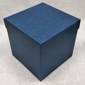 包邮正方形盒宝蓝色礼品盒超大号正方体生日礼物包装盒子白色礼盒