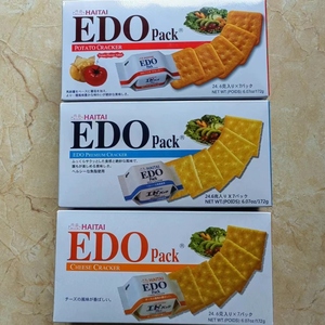 韩国海太EDO pack饼干鱼脂原味芝士饼薯仔奶酪饼干酥脆零食172克