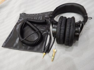 7506DJ专业录音监听耳机电鼓贝斯吉他头戴游戏直播带麦可插拔耳机