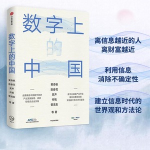 当当网 数字上的中国：黄奇帆、吴声、何帆、管清友新作 中国经济 中信出版社  正版书籍