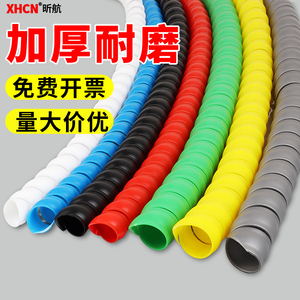 螺旋保护管加厚电缆电线套管包线管加油站油管高压水管护套缠绕管
